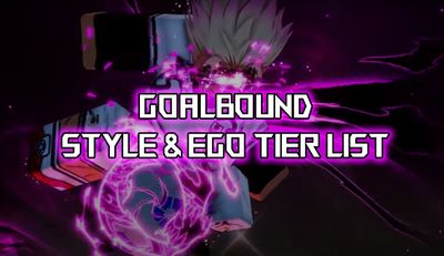 Complete Goalbound Style And Ego Tier List [RELEASE]