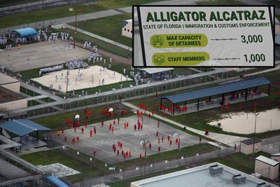Ex-Trump Prison Official Questions 'Alligator Alcatraz' Design: 'Not How We Would Run a Facility'