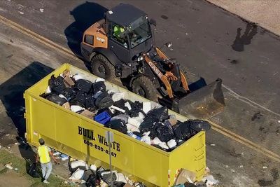 Trash and tension mount in Philadelphia on Day 8 of workers strike, while some seek pop-up haulers