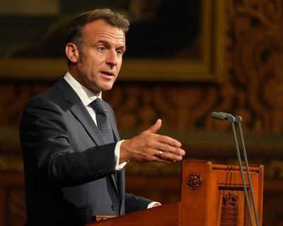 MPs and peers make awkward small talk during wait for box-office hit Macron