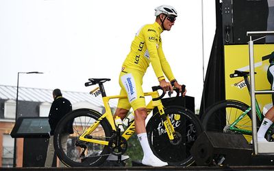 The custom paint colour everyone wants at the Tour - Mathieu van der Poel's yellow Canyon Aeroad CFR