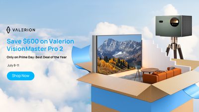 Turn your wall into the ultimate PC gaming display with these Prime Day Valerion projector deals