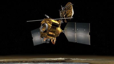 NASA teaches Mars orbiter to roll over in quest to find Red Planet water