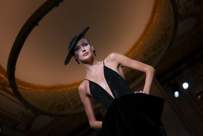 Armani couture channels black as maestro misses Paris bow for 1st time, days from 91st birthday