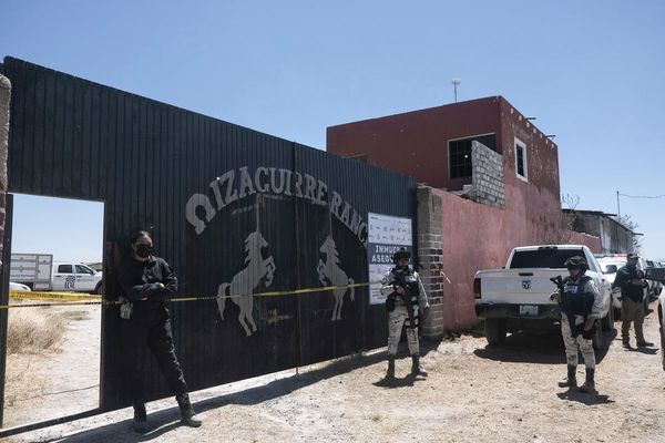 A Mexican court sentences 10 men to 141 years each in a cartel-run recruitment ranch