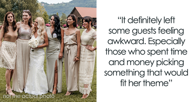 “Left Guests Feeling Awkward”: Guests Confused Why Bride Is Upset After They Followed Dress Code