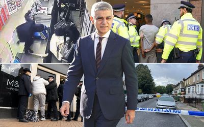 Sadiq Khan vows policing blitz to tackle tide of crime in London’s 20 most blighted town centres