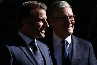 Macron: Britain and France must shoulder burden of keeping Europe safe