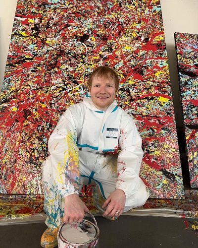 Ed Sheeran’s Pollock homage has energy but no feeling or truth