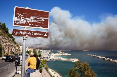 Marseille airport suspends flights as raging wildfire reaches France's second-biggest city