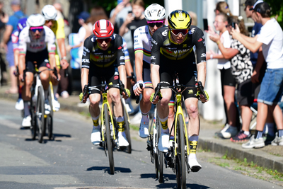'UAE had too many numbers': Matteo Jorgenson foiled by Tadej Pogačar on Tour de France stage four
