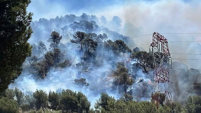 Wildfire near Marseille injures 110 and grounds flights