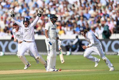 England v India live: Result from third Test as Ravindra Jadeja left stranded in 22-run defeat at Lord’s