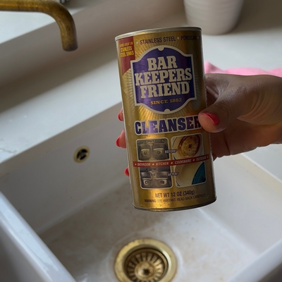 This is the cleaning product home editors swear by for a sparkling sink – and it’s only £8.50 on Amazon