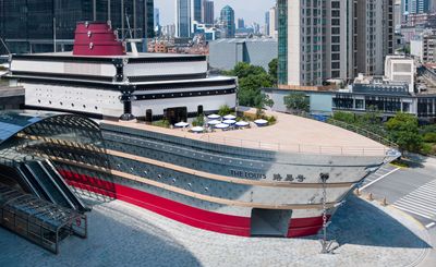 A colossal ‘ship’ in Shanghai honours Louis Vuitton’s travel legacy