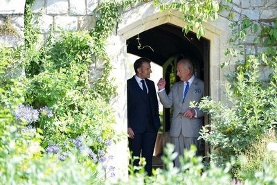 King Charles and President Macron share touching moment after French leader’s visit