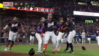 Giants Announcer Had Great Quip About His Voice After Walk-Off Inside-the-Park HR