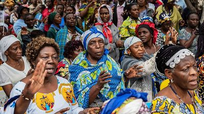 Goma reburial held for beatified officer murdered for refusing bribe