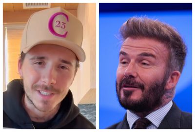 David Beckham extends public show of support to Brooklyn as son feels 'isolated' amid feud