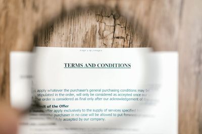 Warnings Hidden in Consumer Terms and Conditions