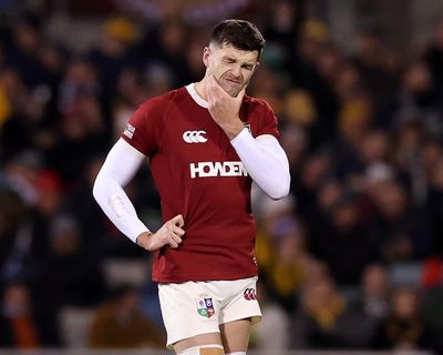 Blair Kinghorn a doubt for Australia Test series as Andy Farrell urges Lions to improve
