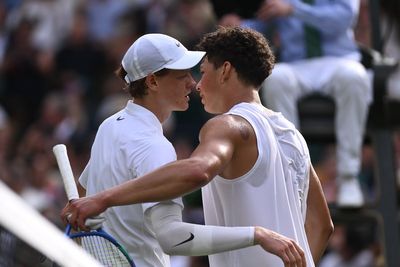 Jannik Sinner’s elbow breaks Ben Shelton’s heart in perfect response to Wimbledon injury fears