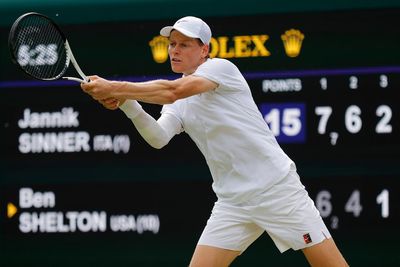 Sinner eases past Shelton in straight sets to seal Wimbledon semi-final spot