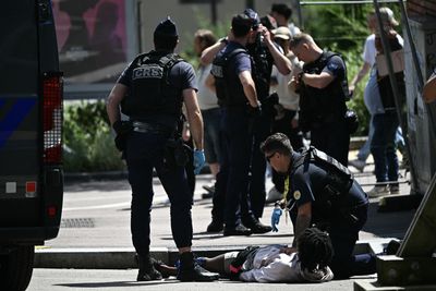 French police shoot knife attacker at Tour de France stage four finish