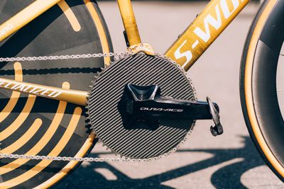 Why the Tour de France riders' enormous chainrings aren't just about a faster gear