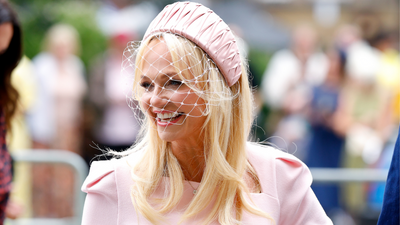 Emma Bunton's pastel pink outfit is the perfect tribute to her Baby Spice alter ego