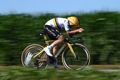 'I didn’t feel I could go any faster' – Remco Evenepoel storms to TT victory on stage five of the Tour de France, Tadej Pogačar takes yellow as Jonas Vingegaard loses time