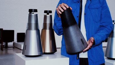 This speaker looks like it's made of concrete and sounds just as solid