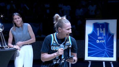 Courtney Vandersloot Had Heartwarming Tribute for Wife Allie Quigley in Sky Ceremony
