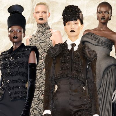 Glam Makeup Is Going Goth—Here's How to Recreate the Schiaparelli-Inspired Look at Home