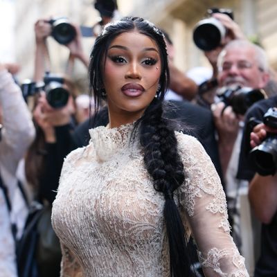 Cardi B Wore a Fishtail Braid That Made Her Look Like a Literal Angel