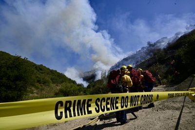 13-year-old boy suspected of setting off fireworks that sparked Southern California wildfire