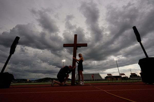 Hundreds gather at high school stadium to honor the many lost to Texas deadly floods
