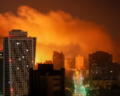 Zelenskyy urges west to hit Russia with sanctions after huge attack on Kyiv