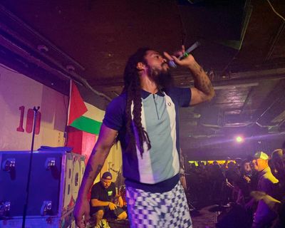 Bob Vylan frontman warns ‘you’ll get me in trouble’ after crowd’s IDF chants