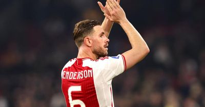 Jordan Henderson leaves Ajax as club agree to terminate contract