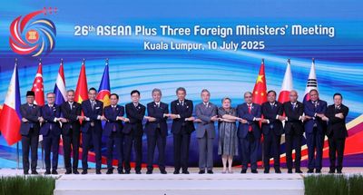 Rubio Meets Russia's Lavrov At ASEAN Talks