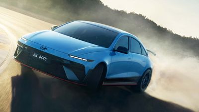 The Hyundai Ioniq 6 N Can Drift All Day While Changing Simulated Gears