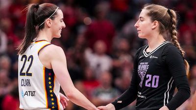 Photo of Kate Martin Watching Caitlin Clark Shoot a Three-Pointer Is So Special