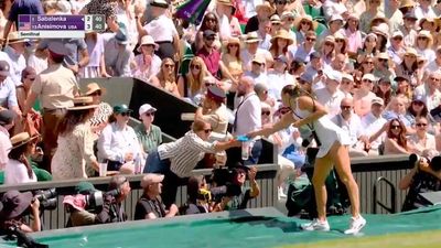 Aryna Sabalenka Had Classy Gesture for Fan Who Overheated During Wimbledon Semifinal