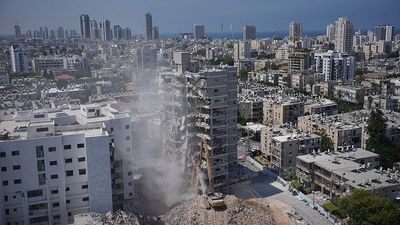 Israel begins demolishing buildings hit in 12-day war with Iran