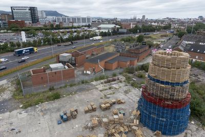 Little-Pengelly urges people to stop playing politics over Belfast bonfire