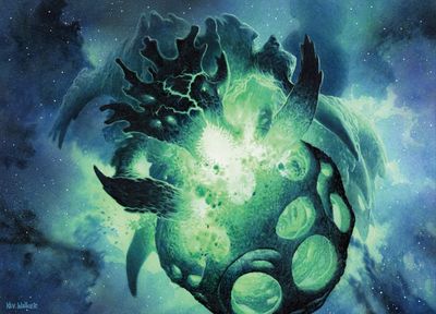 Magic: The Gathering's space opera set includes a monster so big it eats planets