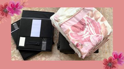I've found a budget hack that solves the dilemma of storing bed sheets more efficiently