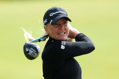 Charley Hull stretchered off Evian Championship course after collapsing