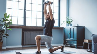 No gym? No problem – build muscle at home with this five-move dumbbell workout